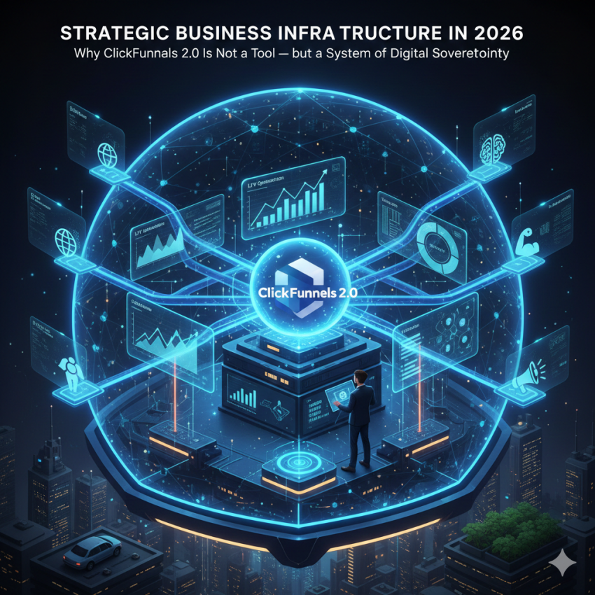 Strategic Business Infrastructure 2026: ClickFunnels 2.0 Digital Sovereignty System.